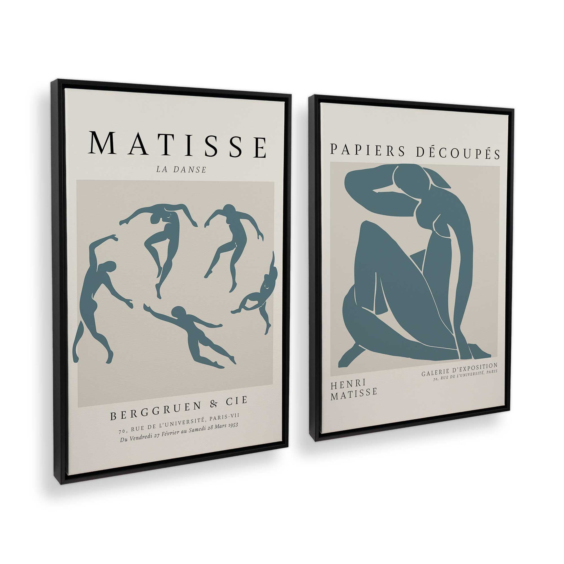 [Color:Satin Black], Picture of art in a Satin Black frame at an angle