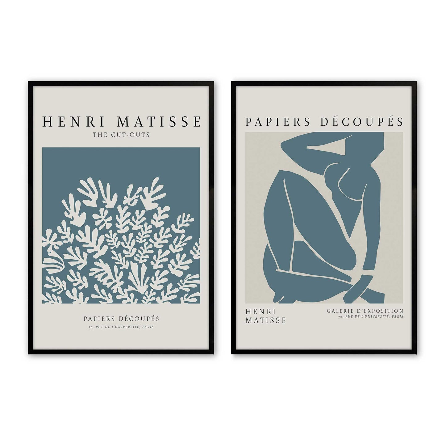 [Color:Satin Black], Picture of art in a Satin Black frame