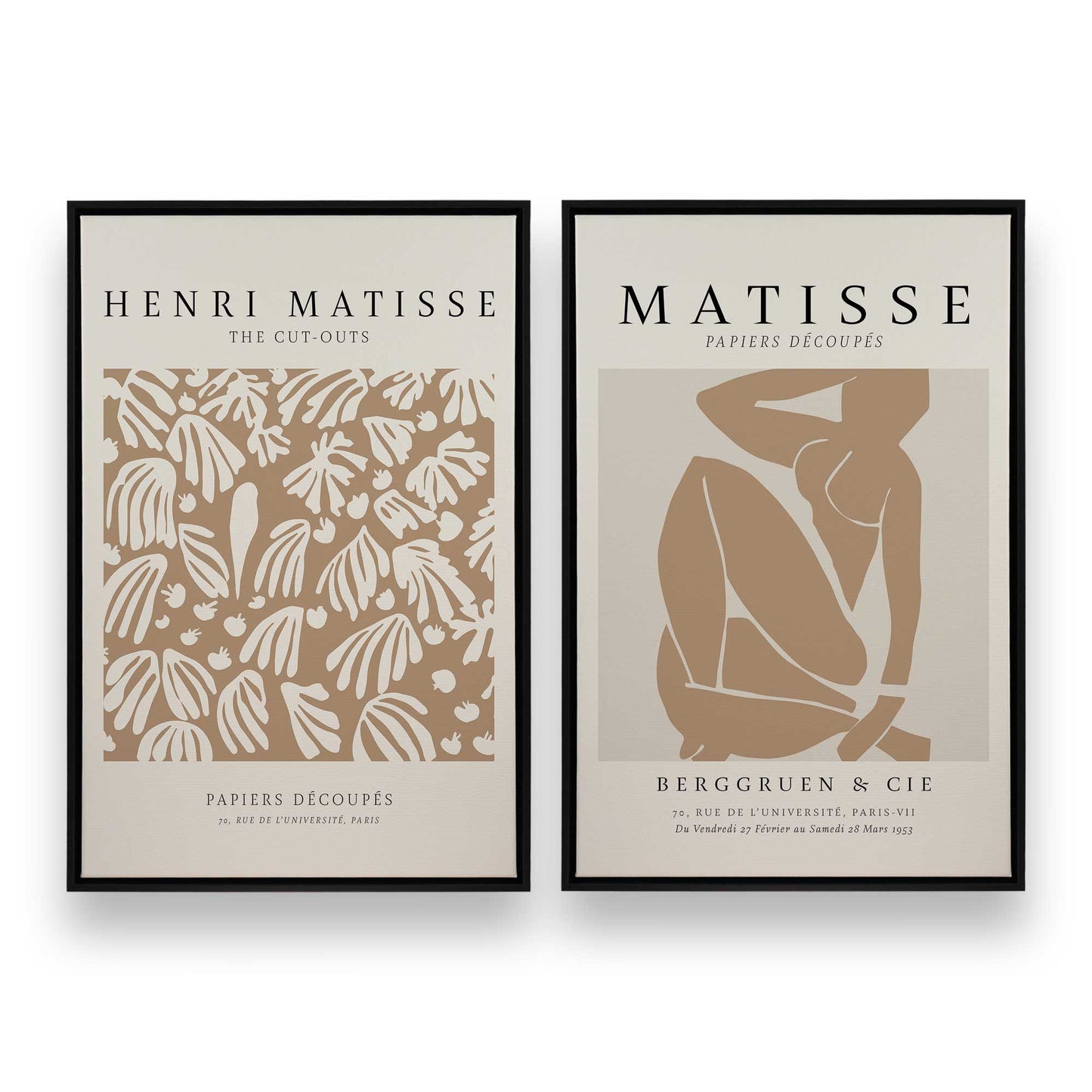 [Color:Satin Black], Picture of art in a Satin Black frame