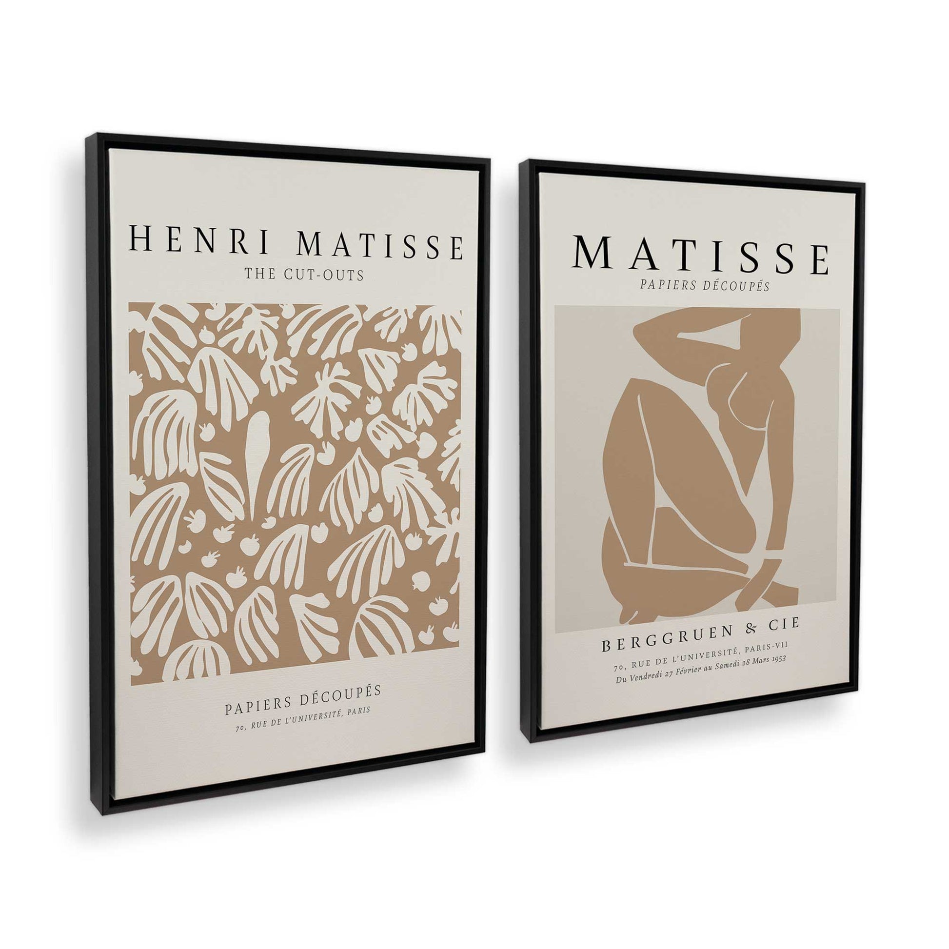 [Color:Satin Black], Picture of art in a Satin Black frame at an angle