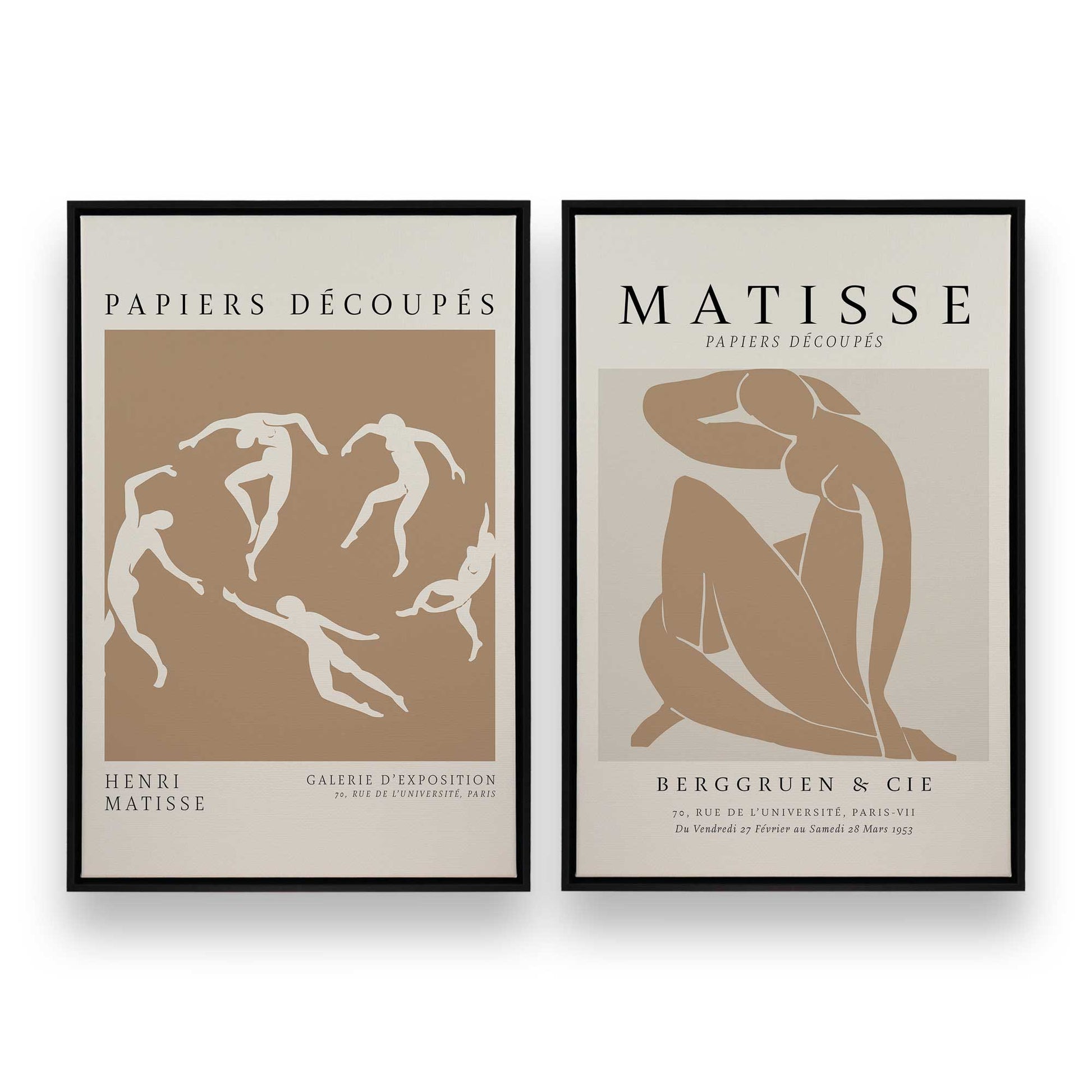 [Color:Satin Black], Picture of art in a Satin Black frame