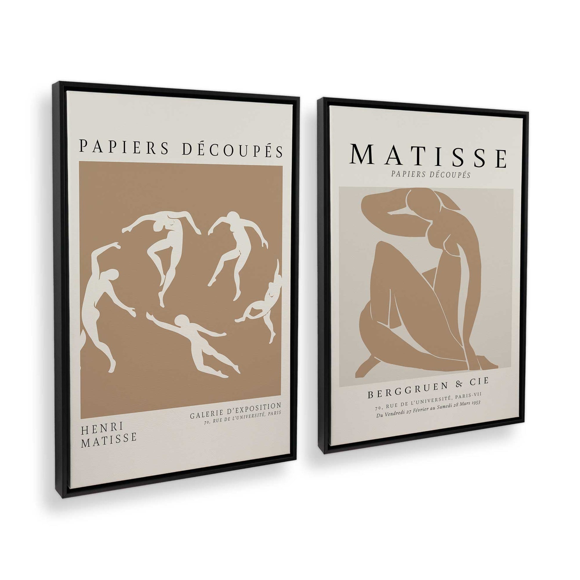 [Color:Satin Black], Picture of art in a Satin Black frame at an angle