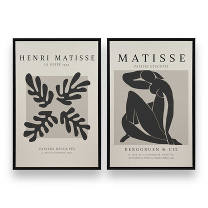 [Color:Satin Black], Picture of art in a Satin Black frame