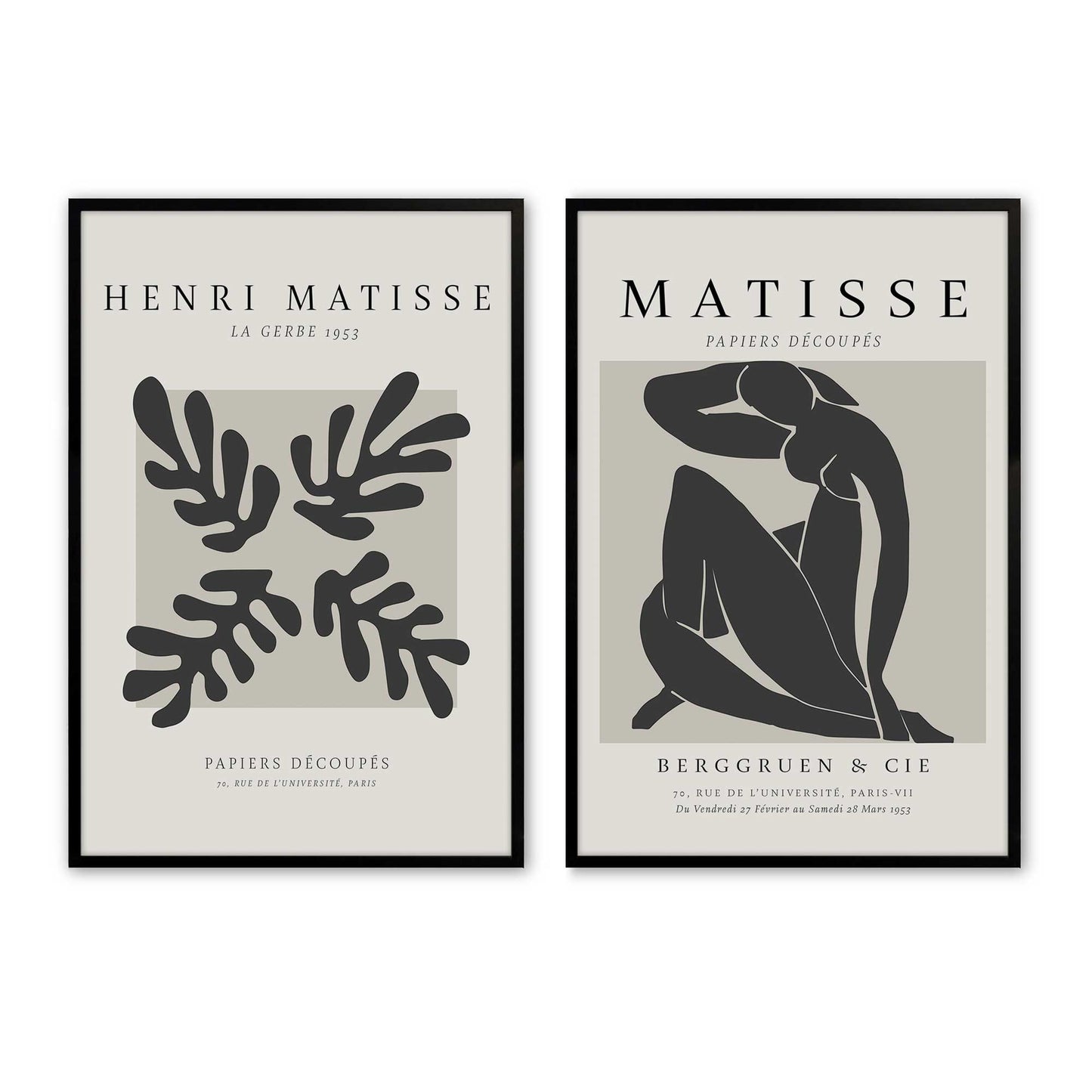 [Color:Satin Black], Picture of art in a Satin Black frame