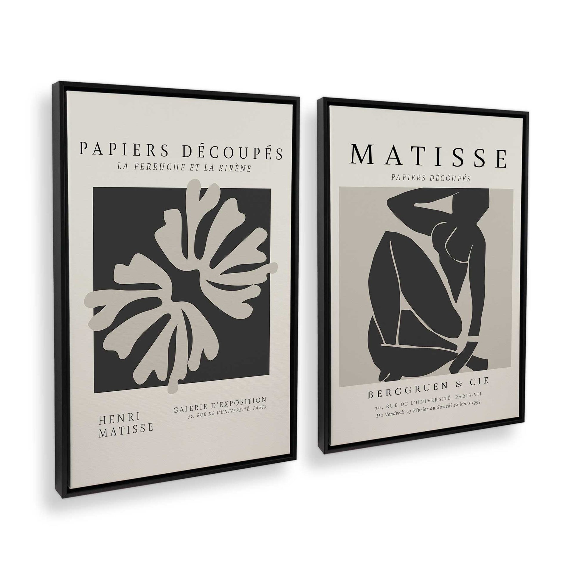 [Color:Satin Black], Picture of art in a Satin Black frame at an angle