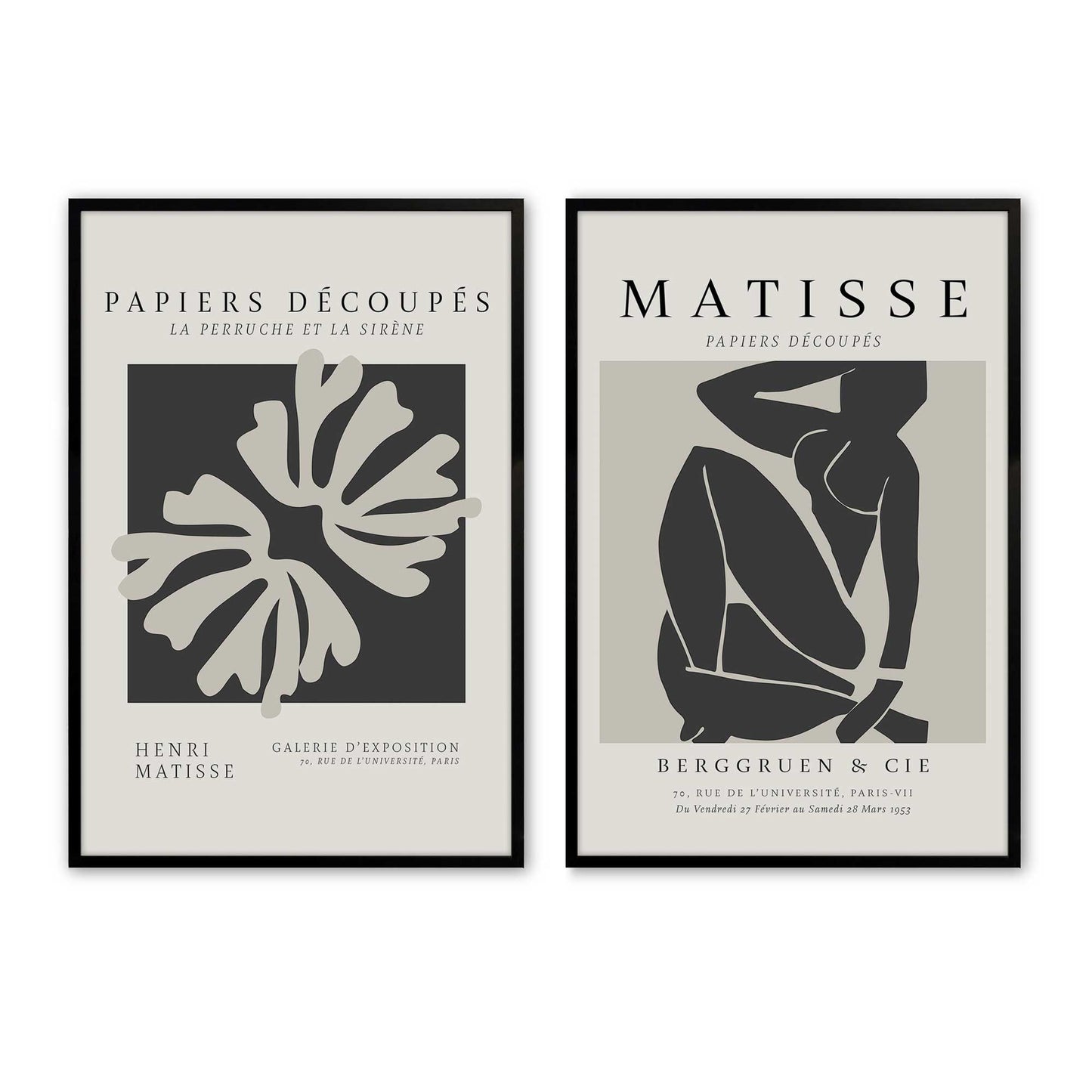 [Color:Satin Black], Picture of art in a Satin Black frame