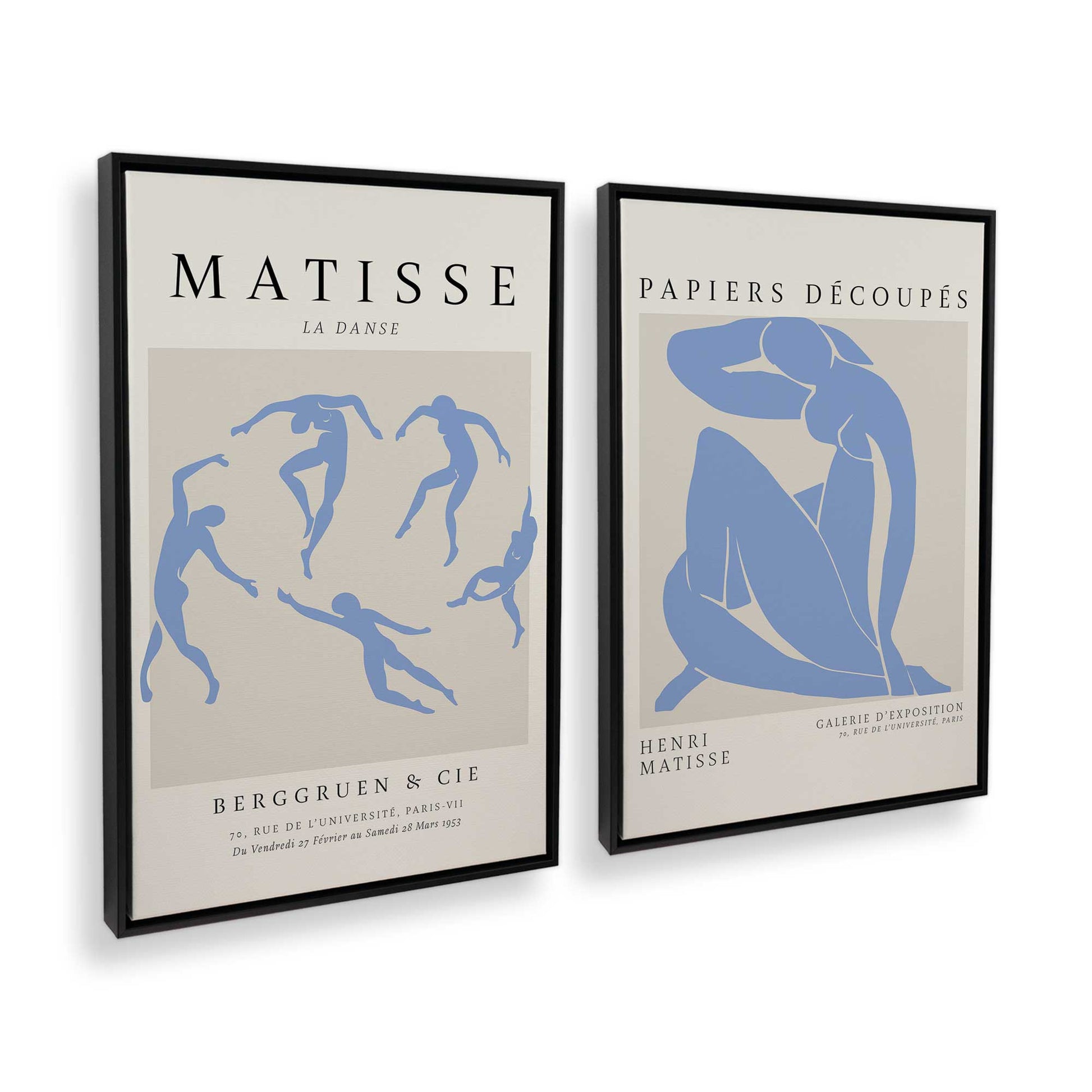 [Color:Satin Black], Picture of art in a Satin Black frame at an angle
