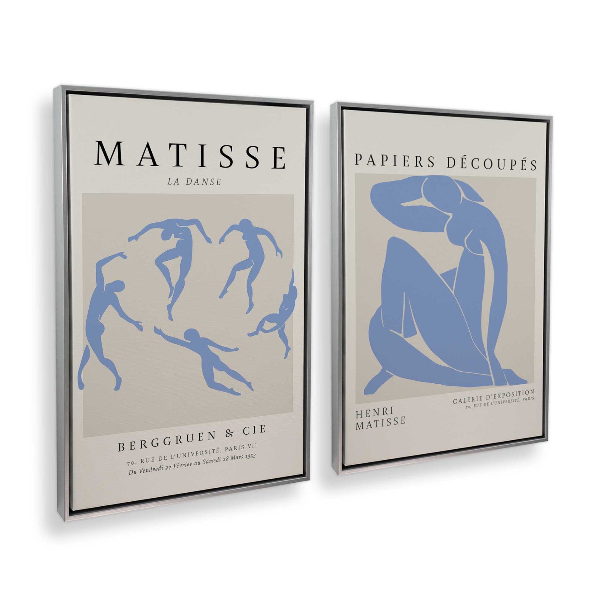[Color:Polished Chrome], Picture of art in a Polished Chrome frame at an angle