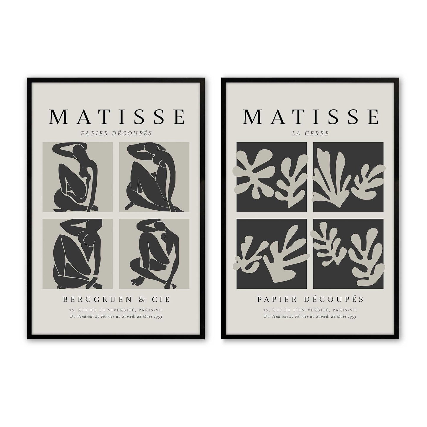 [Color:Satin Black], Picture of art in a Satin Black frame