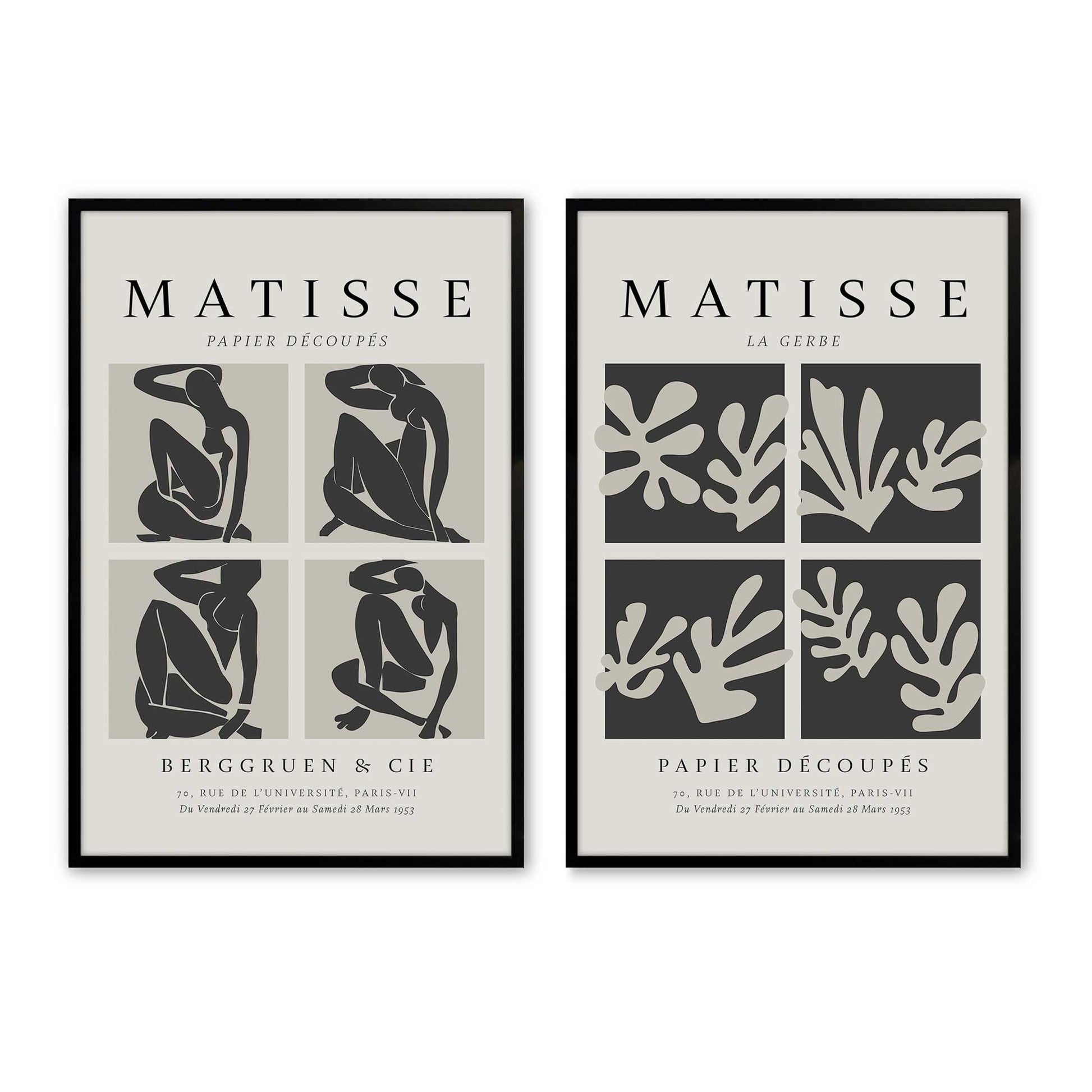 [Color:Satin Black], Picture of art in a Satin Black frame