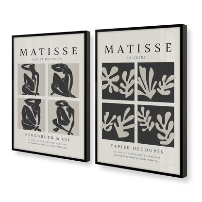 [Color:Satin Black], Picture of art in a Satin Black frame at an angle