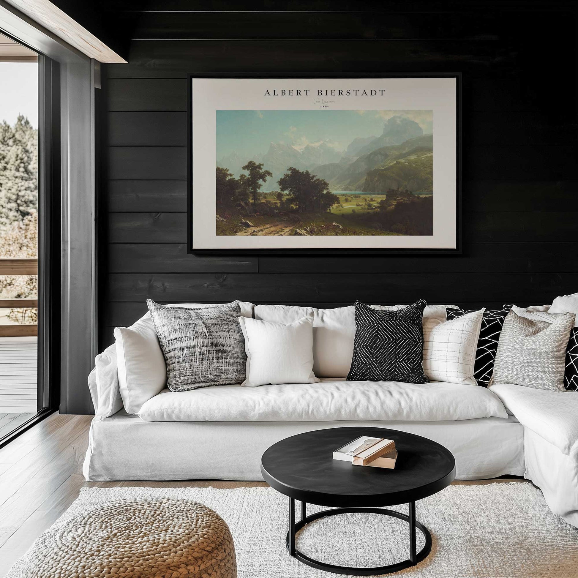 Picture of art in a room