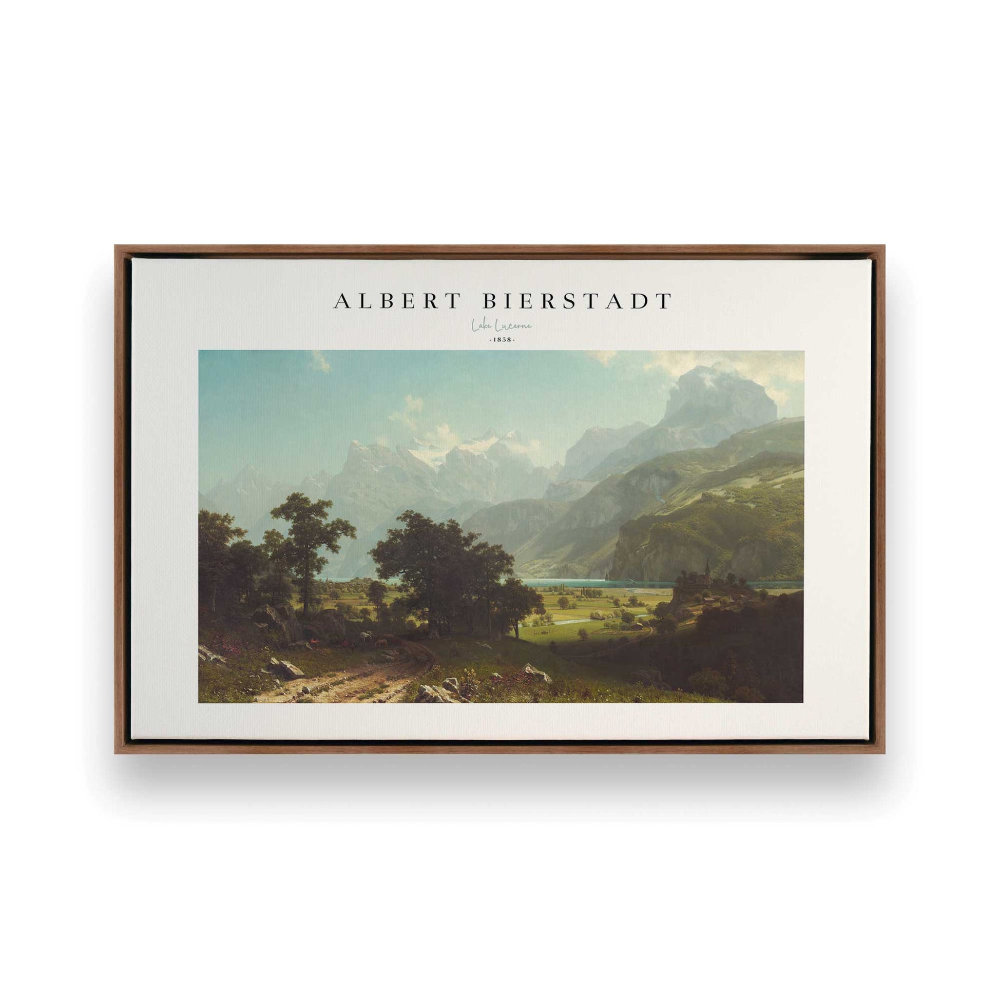 [Color:Walnut], Picture of art in a Walnut frame