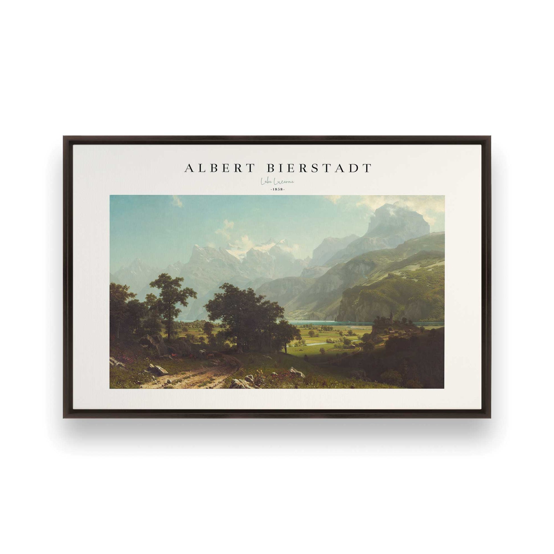 [Color:Espresso], Picture of art in a Espresso frame