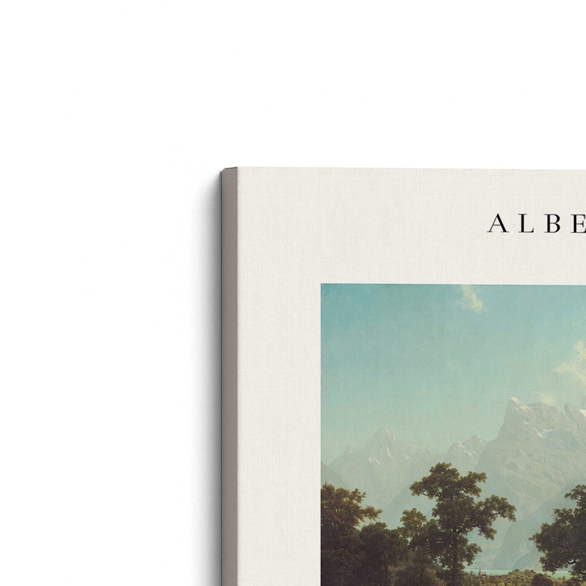 [Color:Stretched Canvas], Picture of the corner of the art