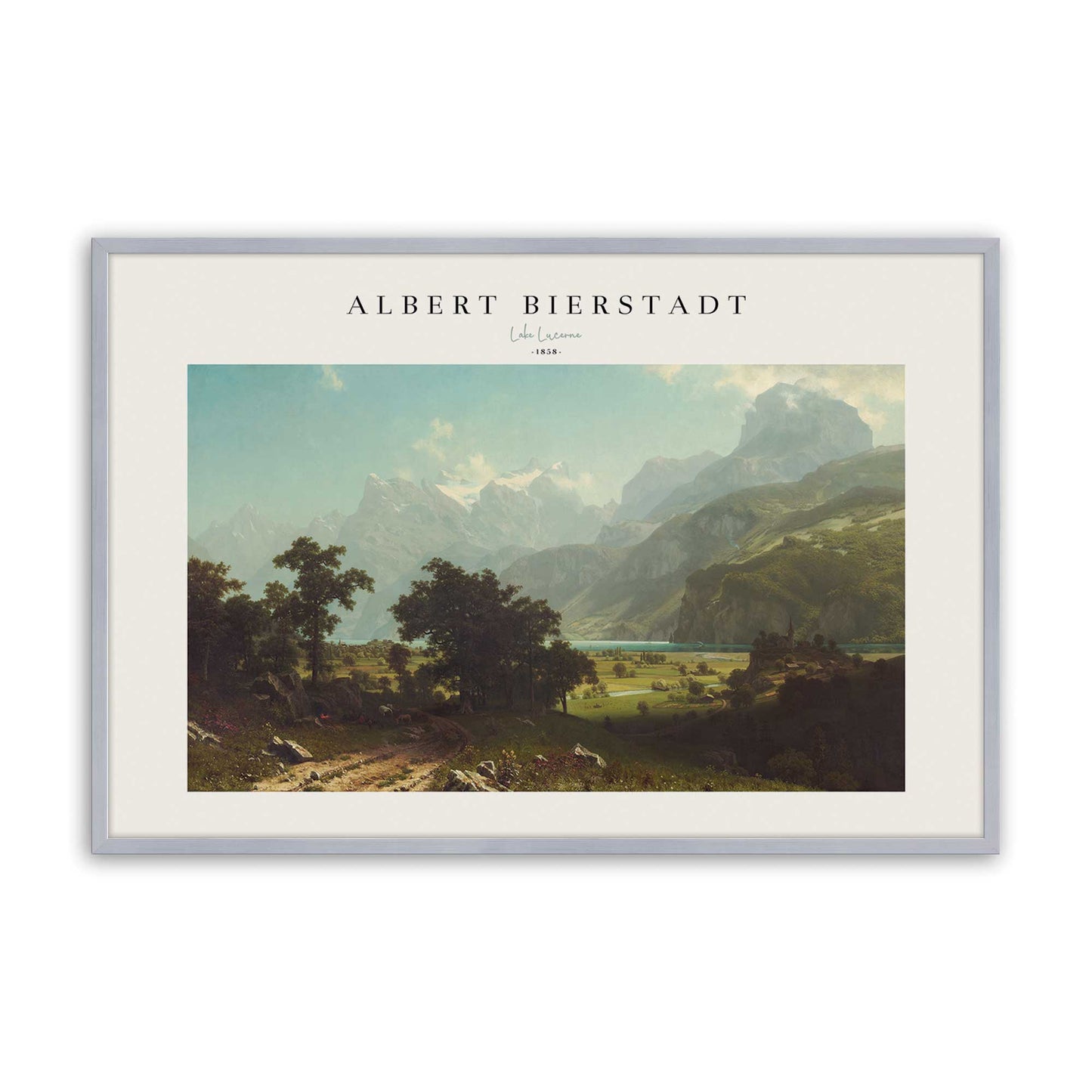 [Color:Polished Chrome], Picture of art in a Polished Chrome frame