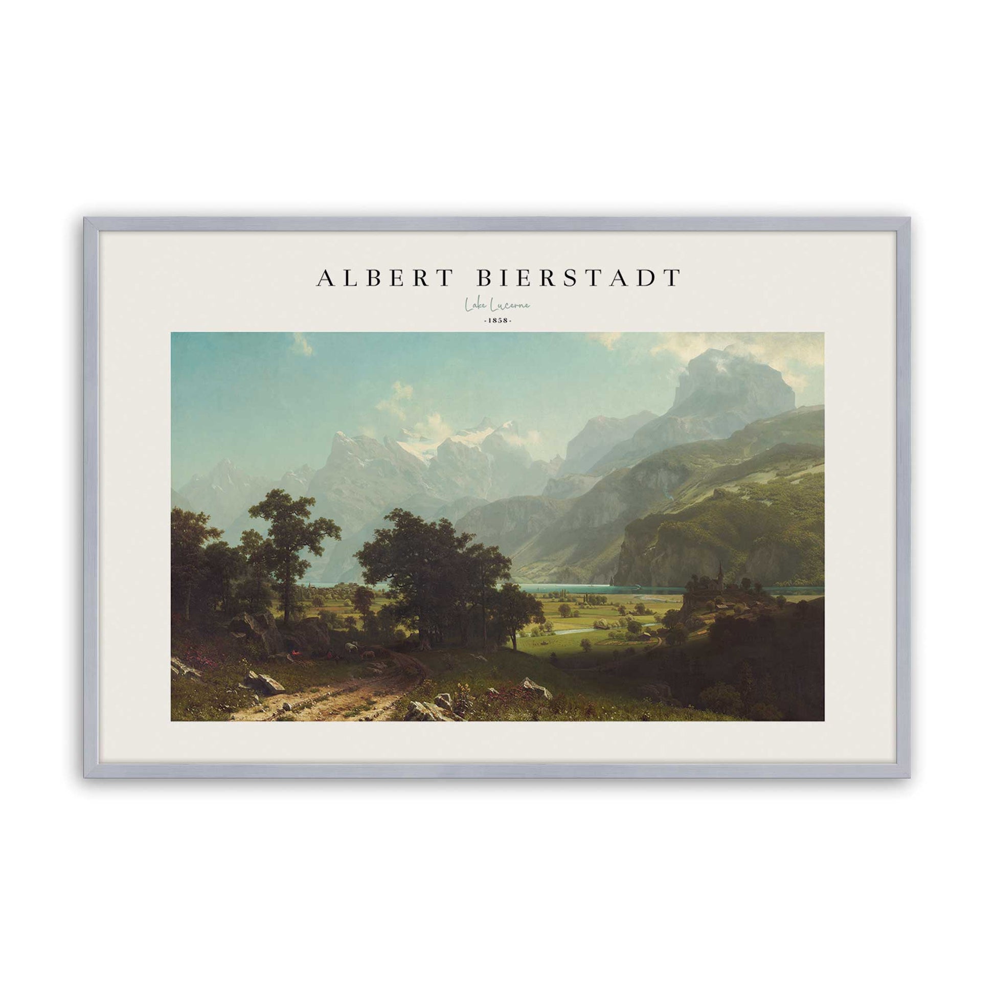[Color:Polished Chrome], Picture of art in a Polished Chrome frame