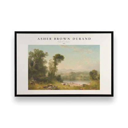 [Color:Satin Black], Picture of art in a Satin Black frame
