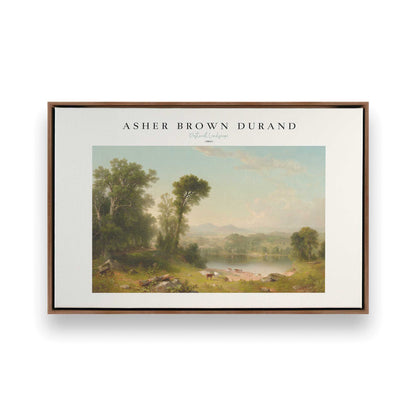 [Color:Walnut], Picture of art in a Walnut frame