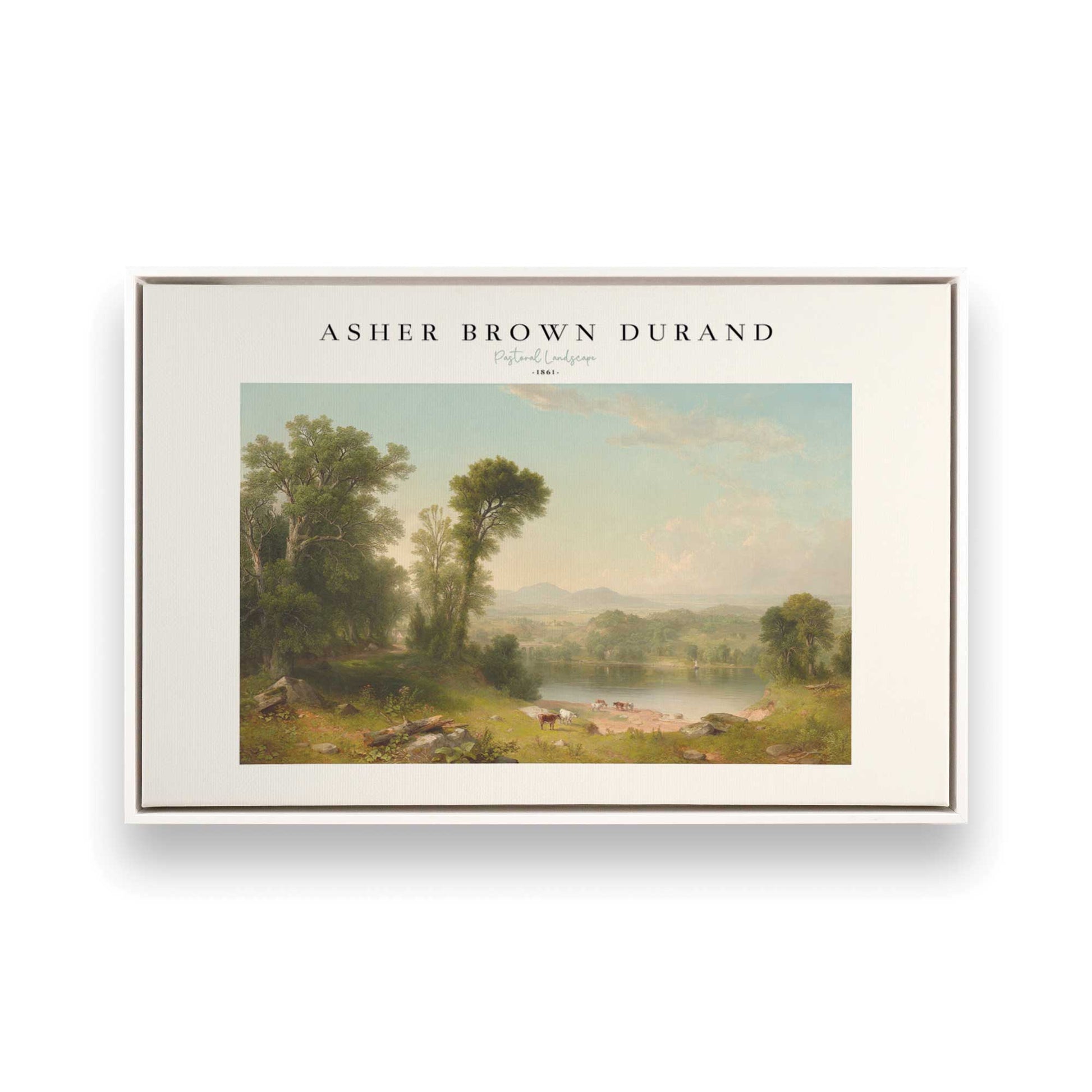 [Color:Opaque White], Picture of art in a White frame
