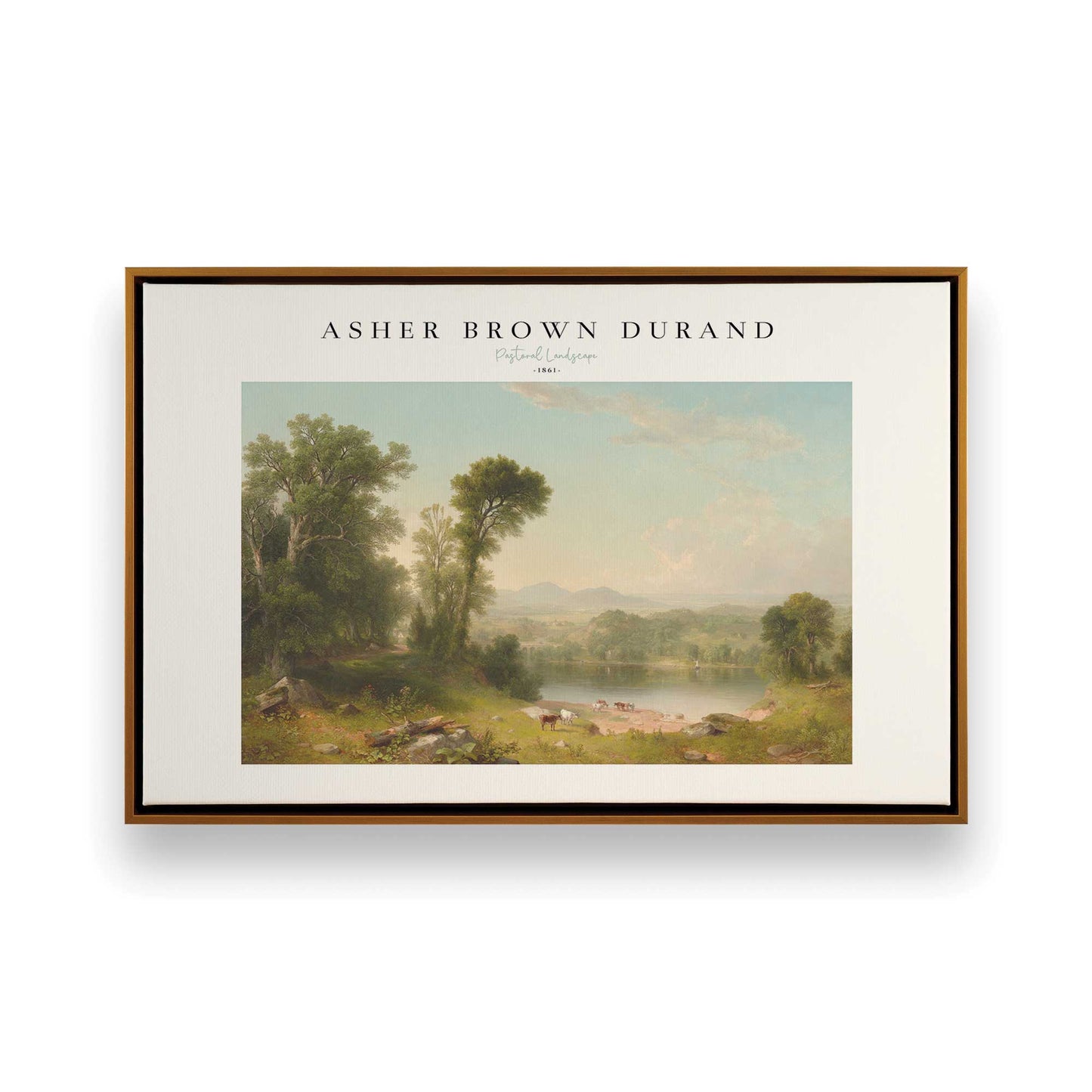 [Color:Polished Gold], Picture of art in a Polished Gold frame
