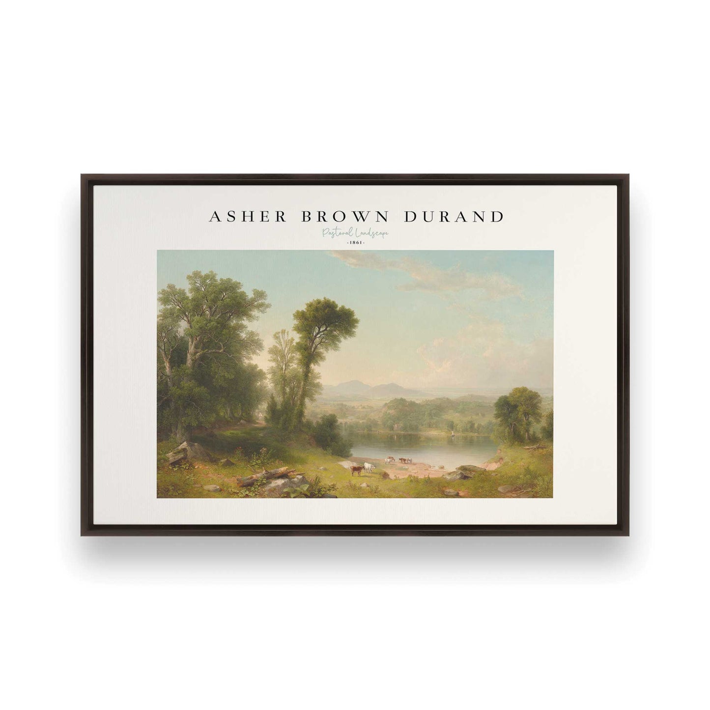 [Color:Espresso], Picture of art in a Espresso frame