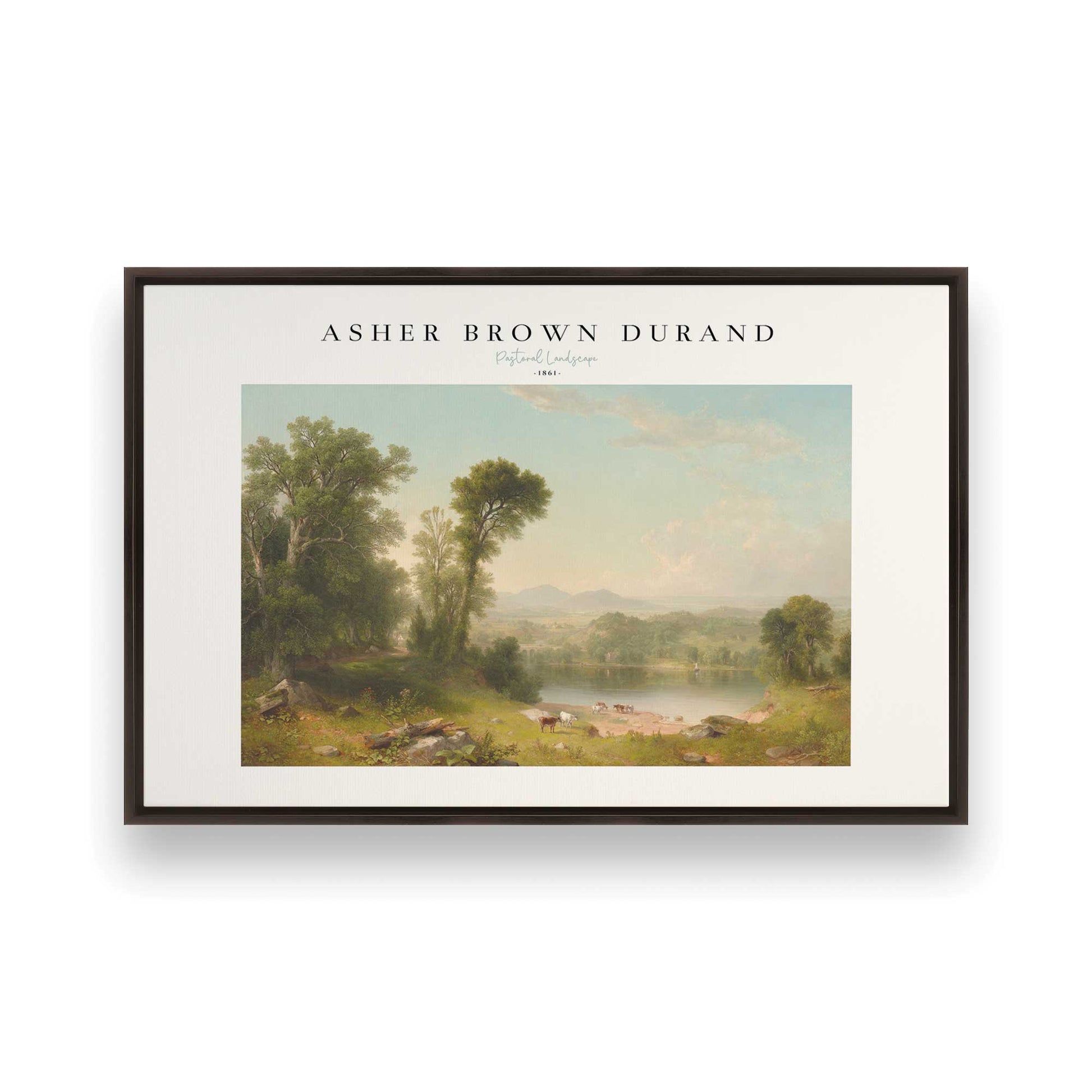 [Color:Espresso], Picture of art in a Espresso frame