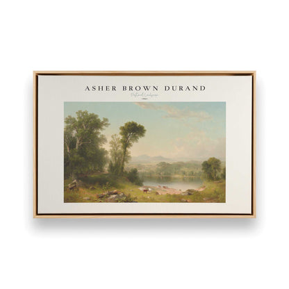 [Color:American Maple], Picture of art in a American Maple frame
