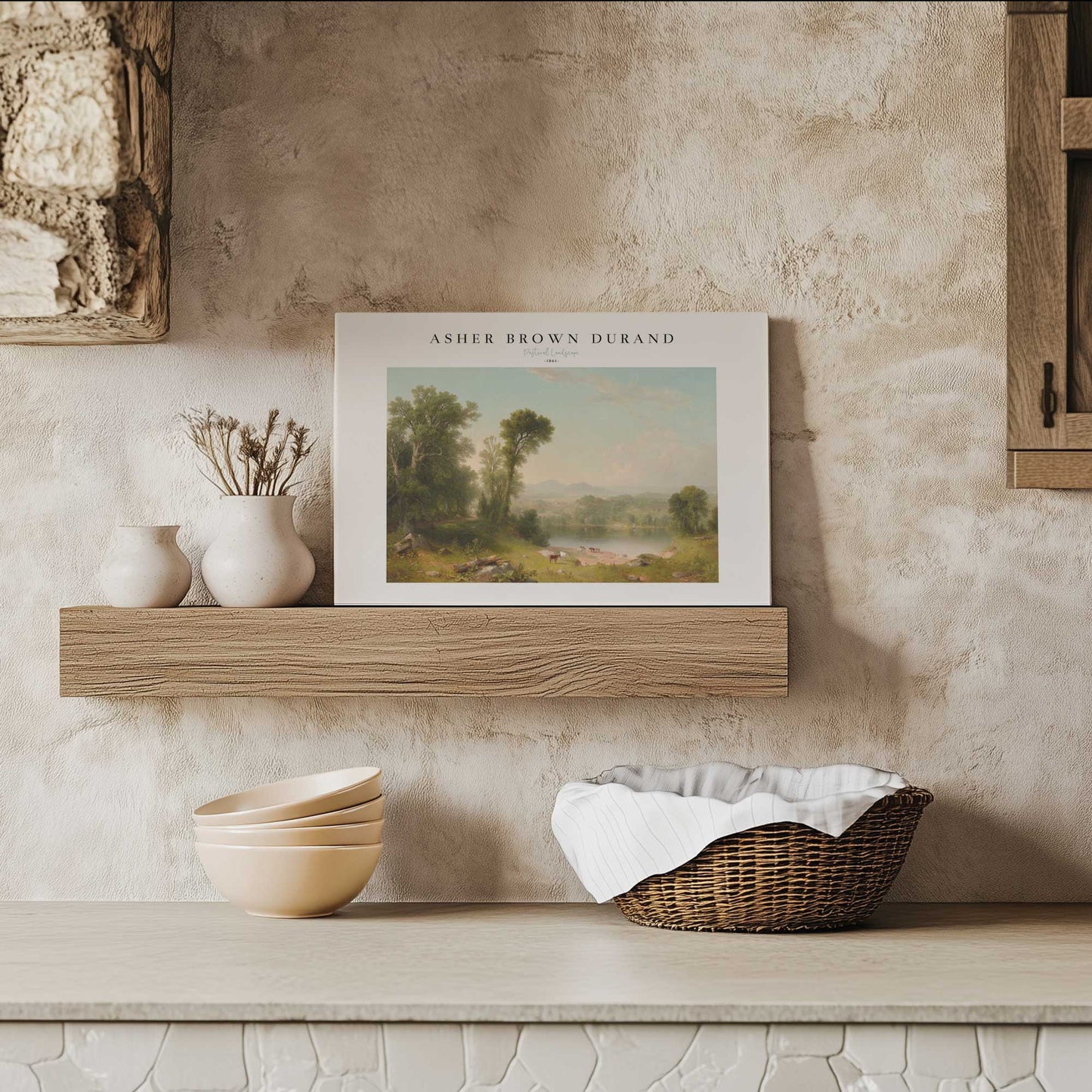 Picture of art in a room