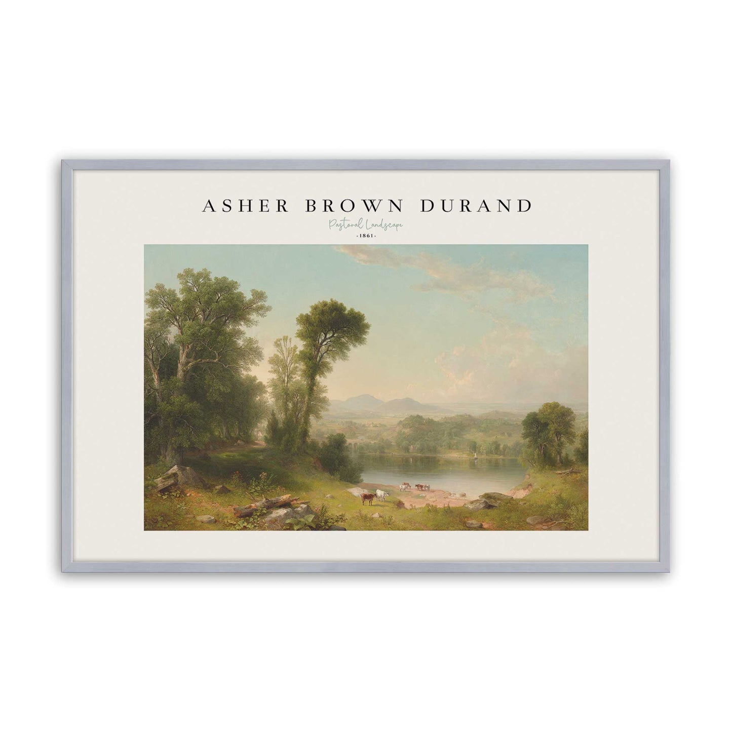 [Color:Polished Chrome], Picture of art in a Polished Chrome frame