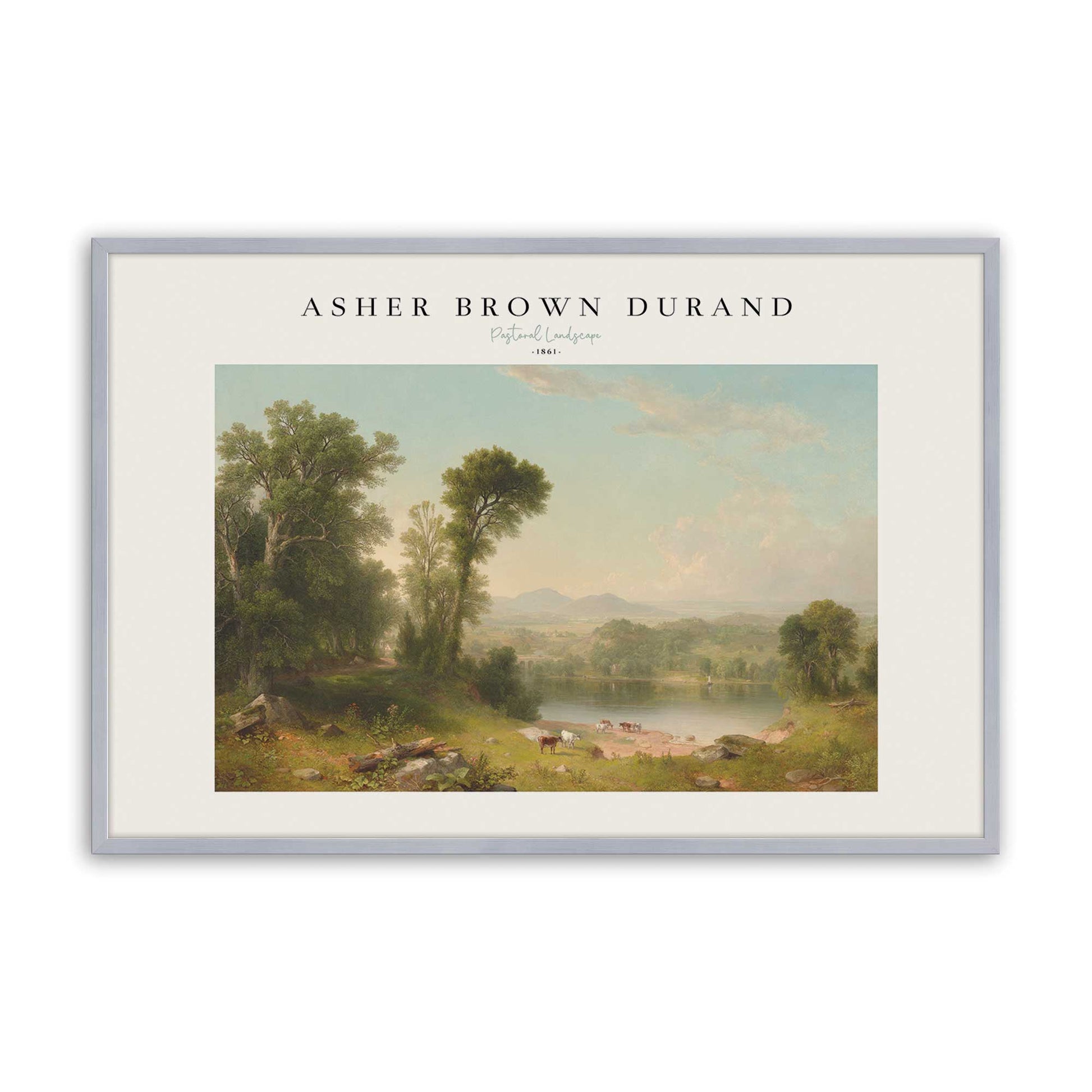 [Color:Polished Chrome], Picture of art in a Polished Chrome frame
