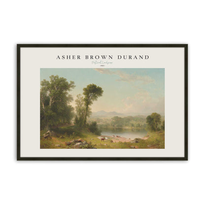 [Color:Satin Black], Picture of art in a Satin Black frame