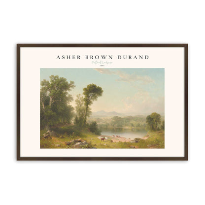 [Color:Belvinder Brown], Picture of art in a Belvinder Brown frame