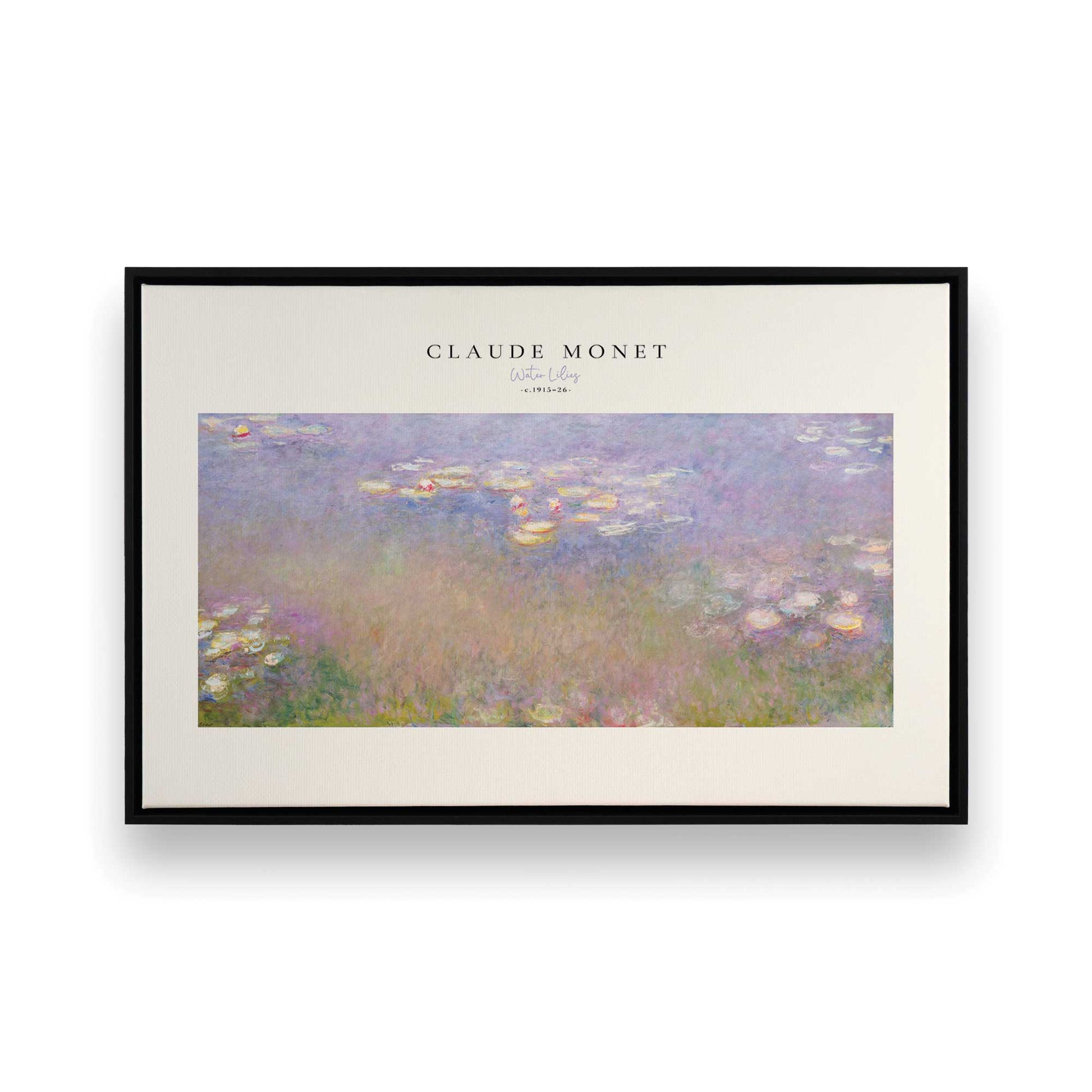 [Color:Satin Black], Picture of art in a Satin Black frame