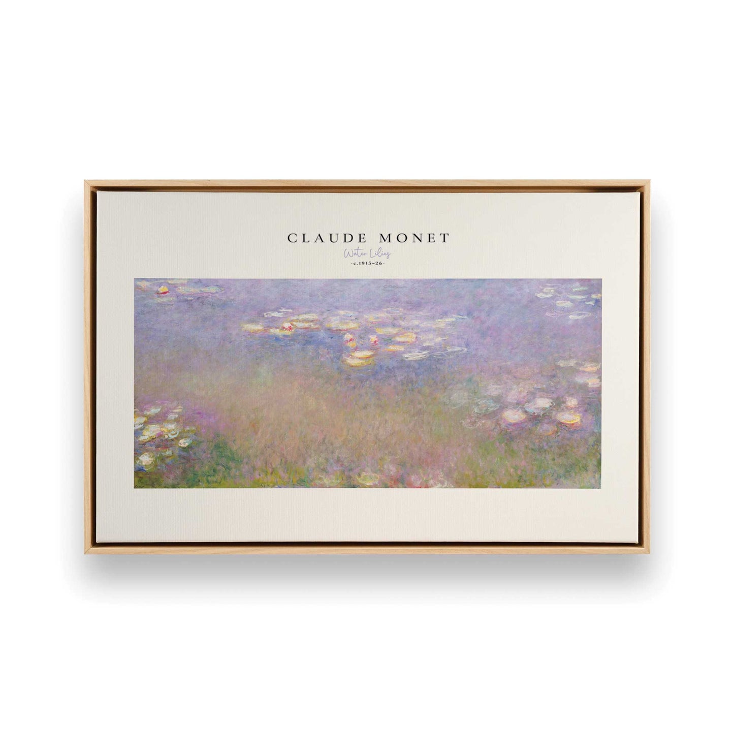 [Color:American Maple], Picture of art in a American Maple frame