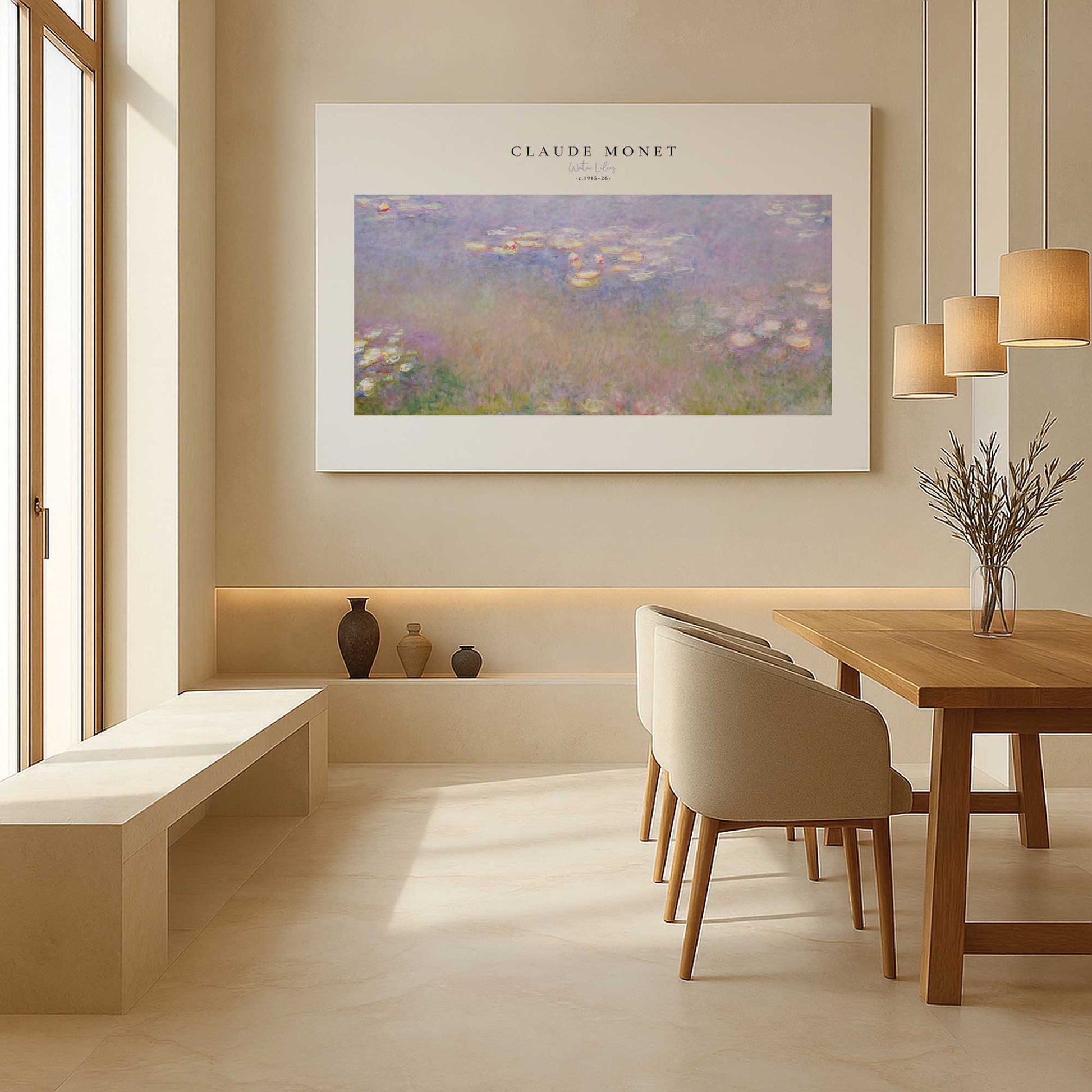 [Color:Stretched Canvas], Picture of art in a room