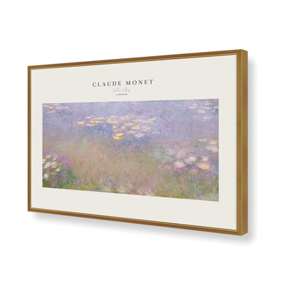 [Color:Polished Gold], Picture of art in a Polished Gold frame of the corner