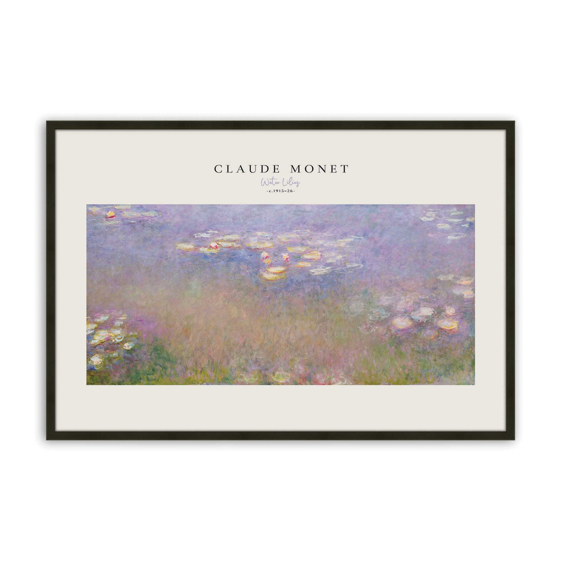 [Color:Satin Black], Picture of art in a Satin Black frame