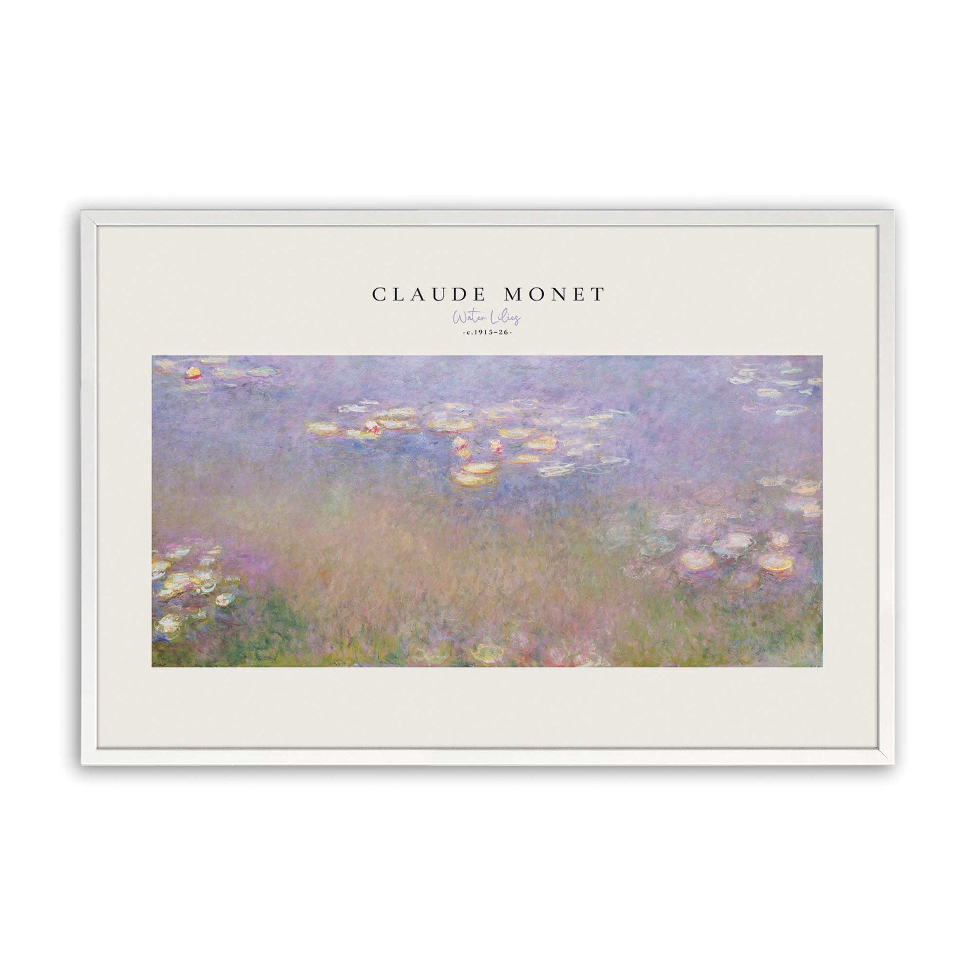 [Color:Opaque White], Picture of art in a Opaque White frame