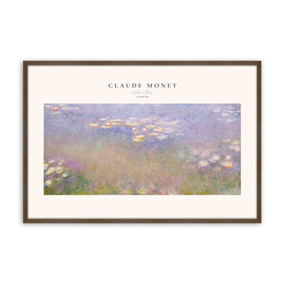 [Color:Walnut], Picture of art in a Walnut frame