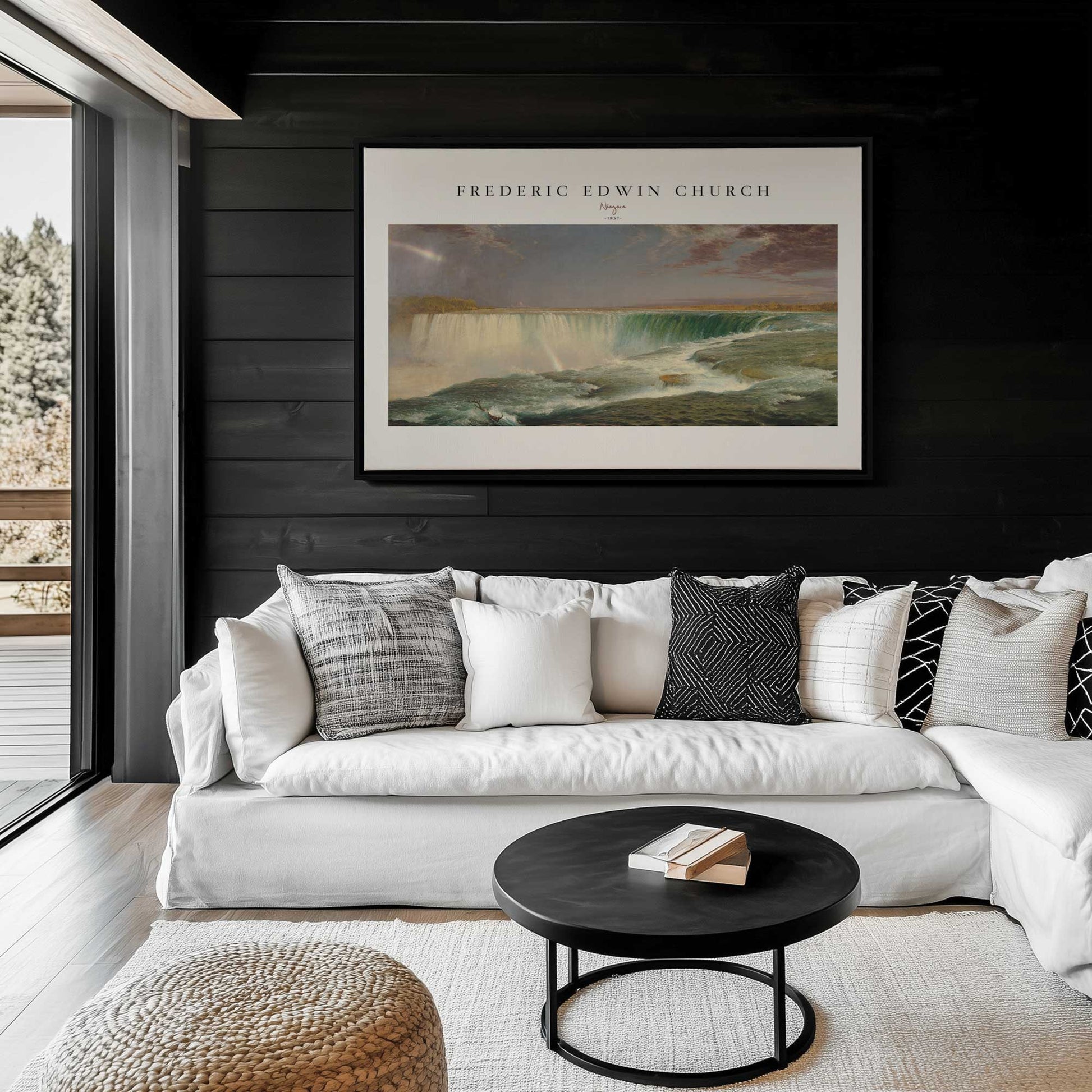 Picture of art in a room