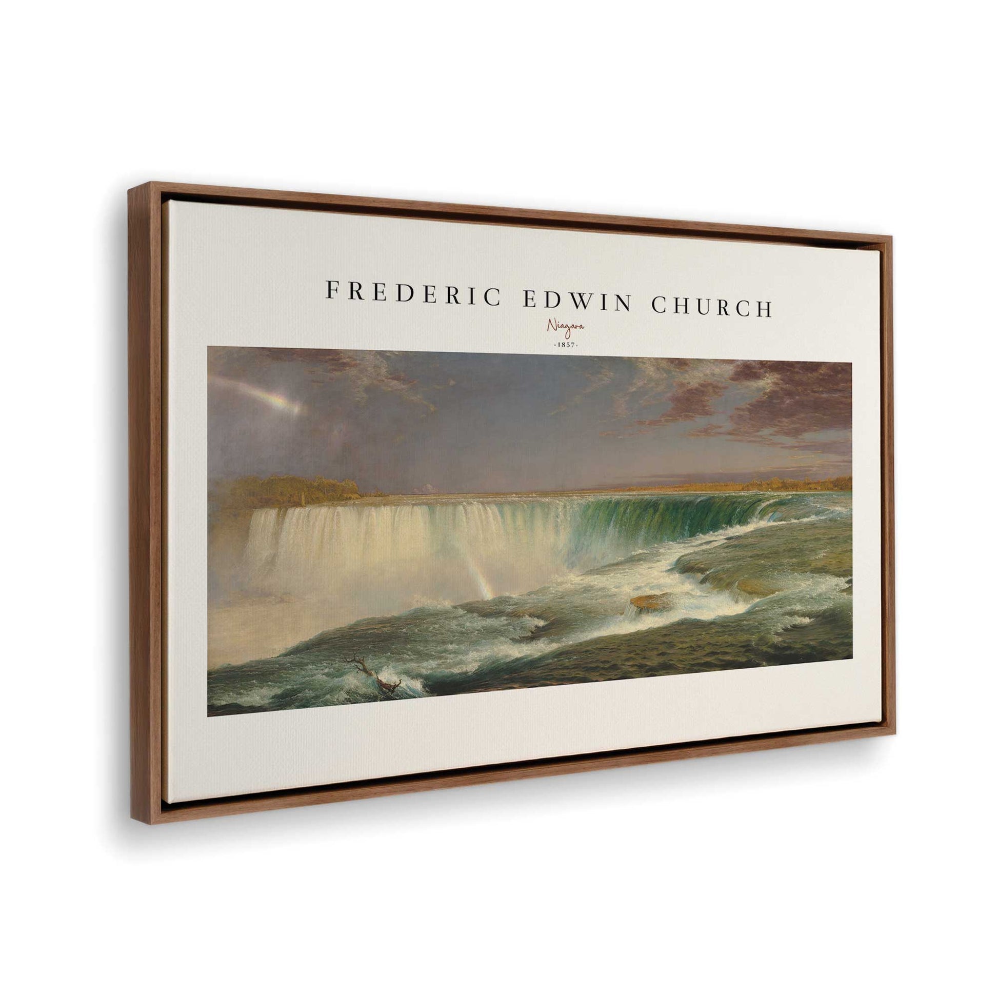 [Color:Walnut], Picture of the corner of the art