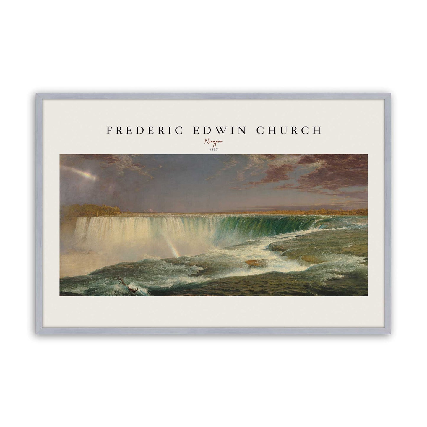 [Color:Polished Chrome], Picture of art in a Polished Chrome frame