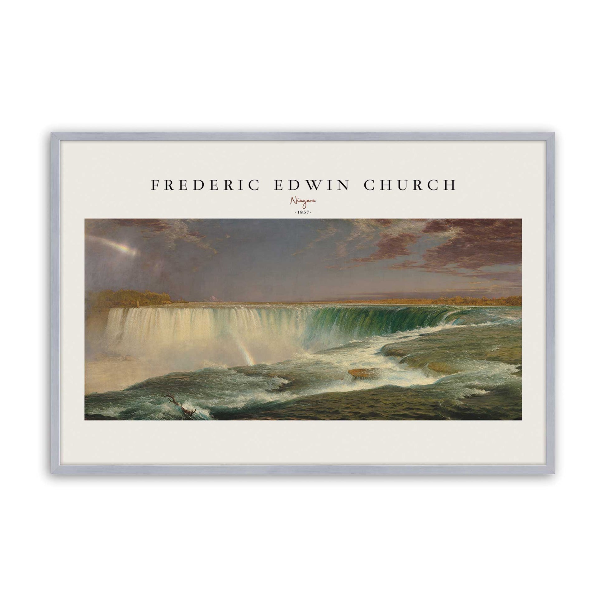 [Color:Polished Chrome], Picture of art in a Polished Chrome frame