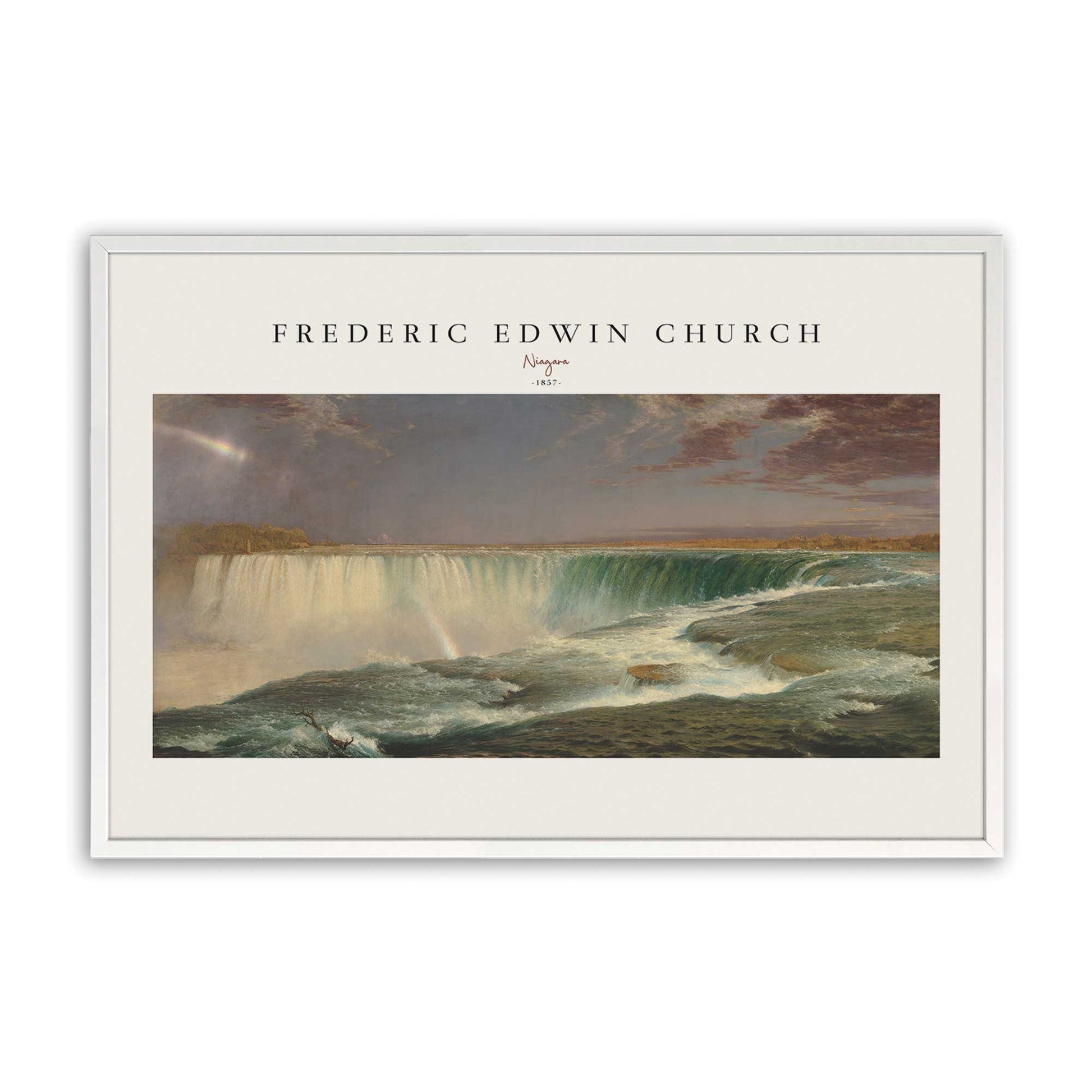 [Color:Opaque White], Picture of art in a Opaque White frame