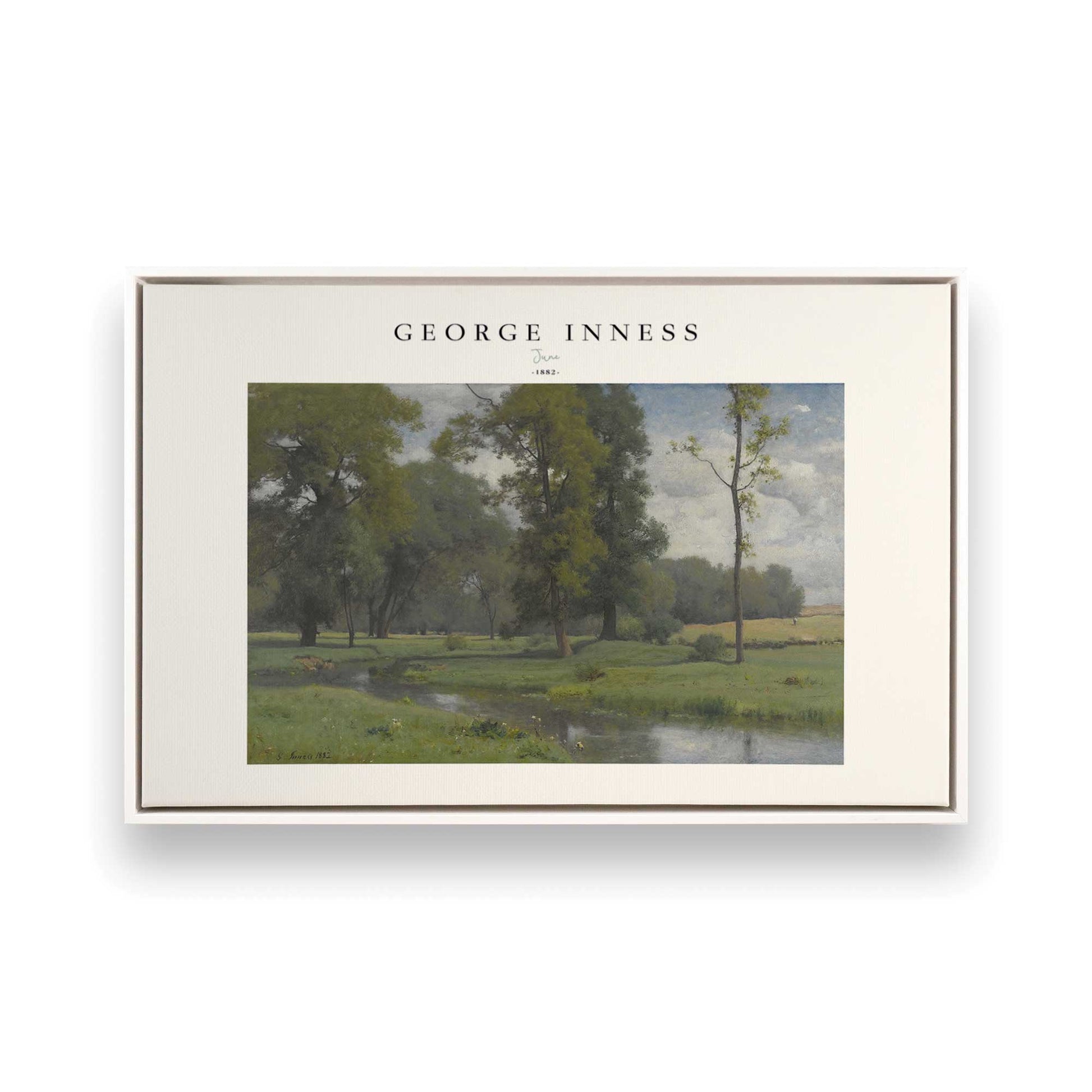 [Color:Opaque White], Picture of art in a White frame