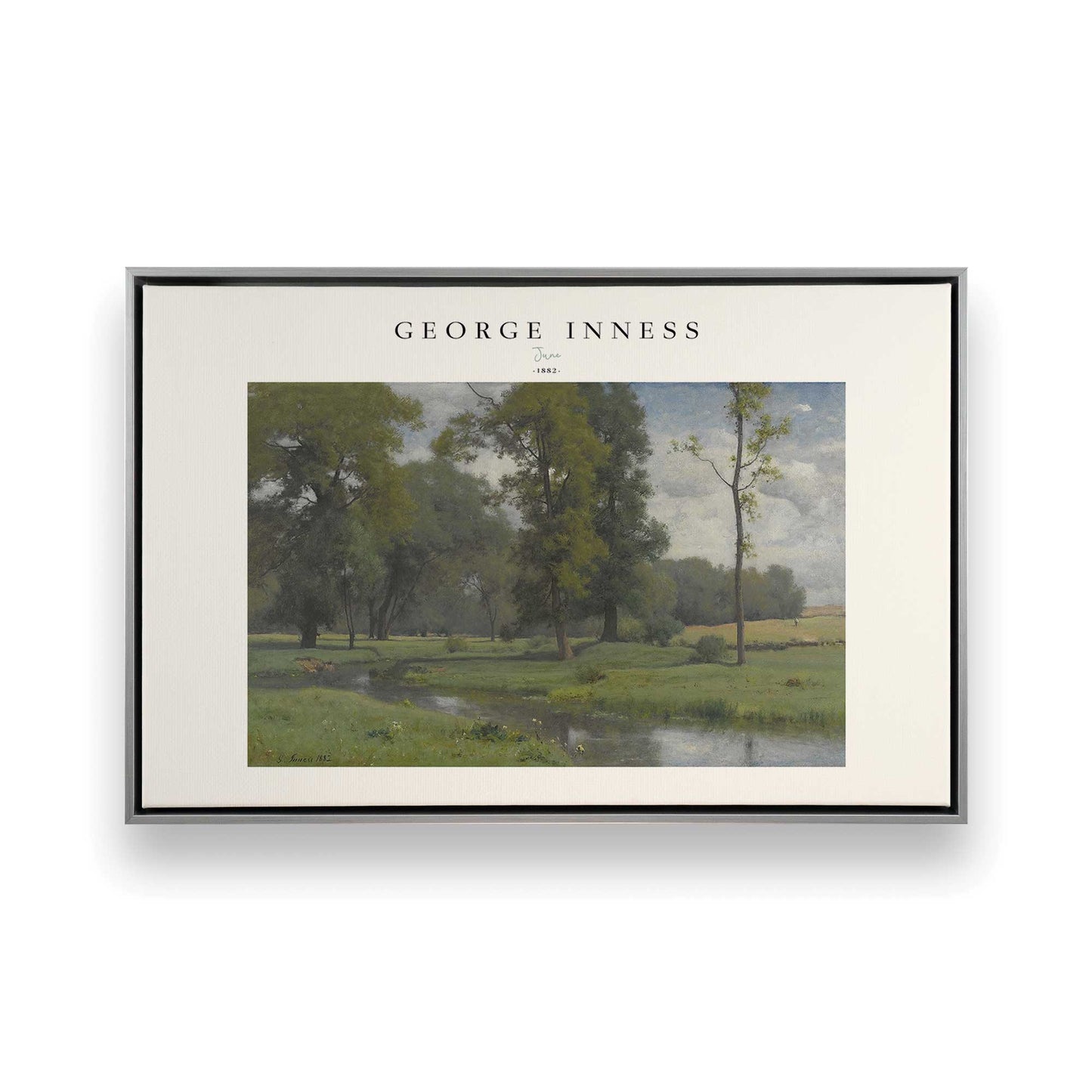 [Color:Polished Chrome], Picture of art in a Polished Chrome frame