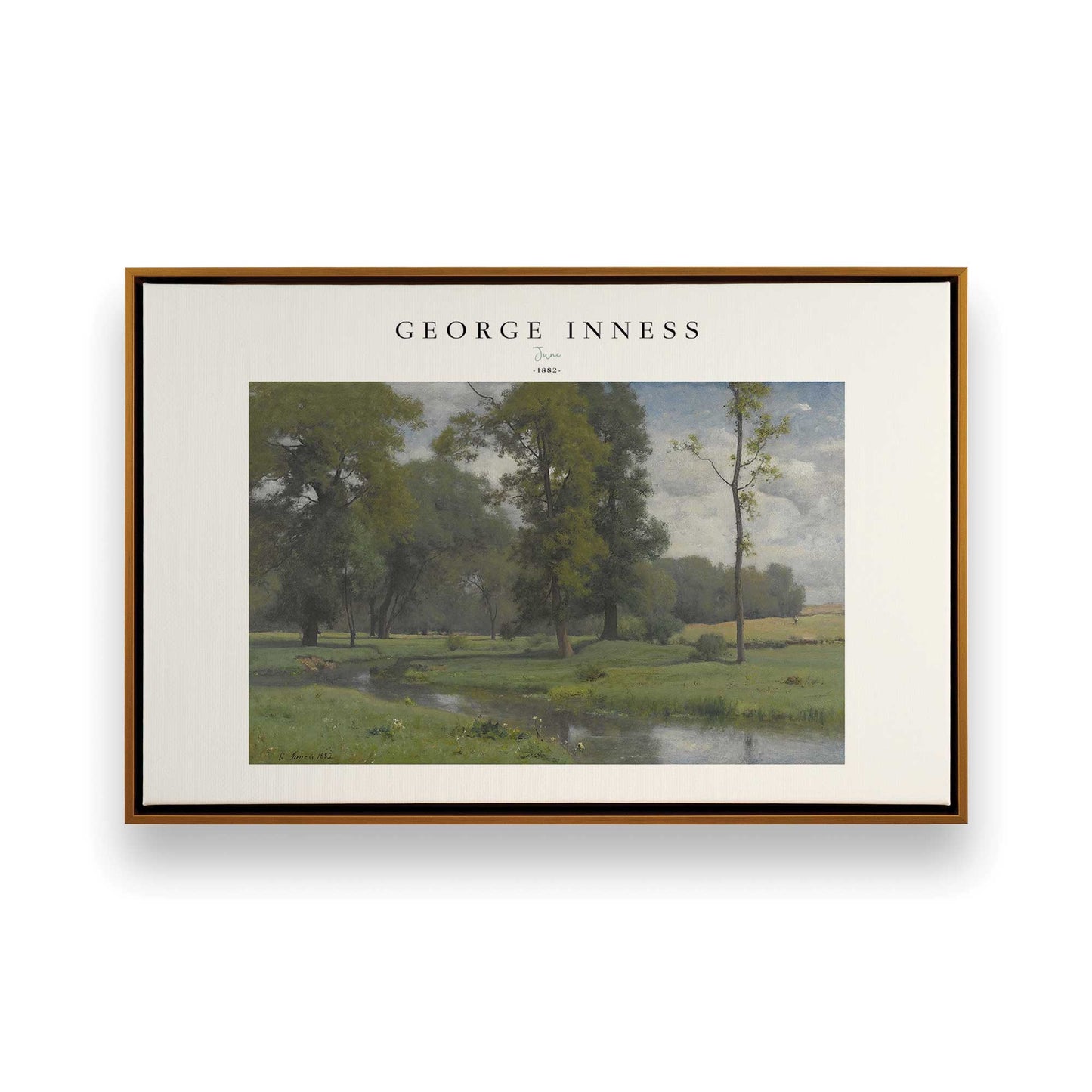 [Color:Polished Gold], Picture of art in a Polished Gold frame