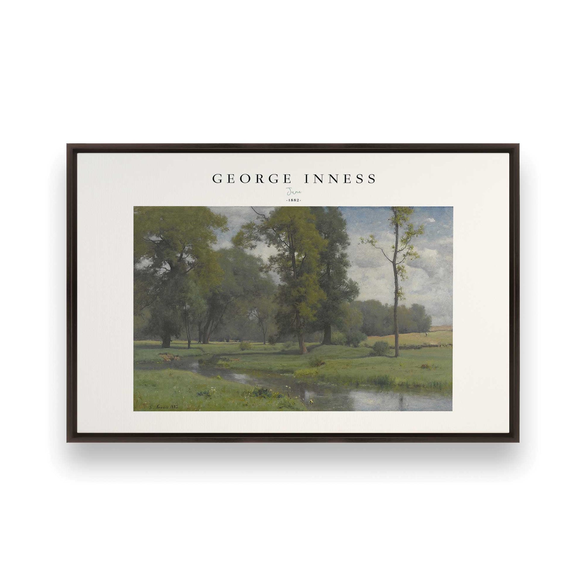 [Color:Espresso], Picture of art in a Espresso frame