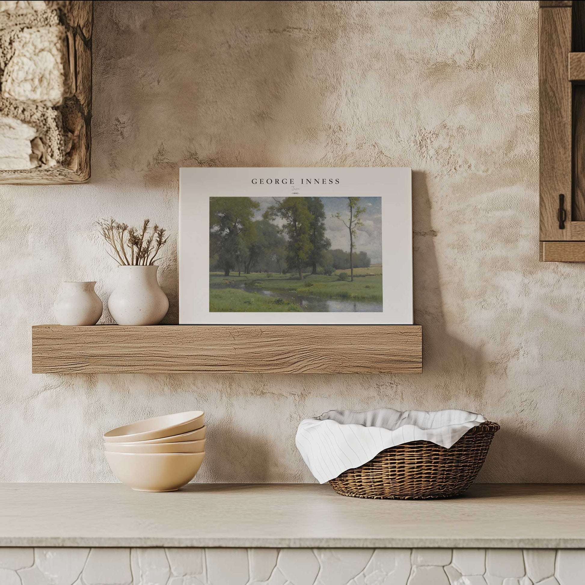 Picture of art in a room